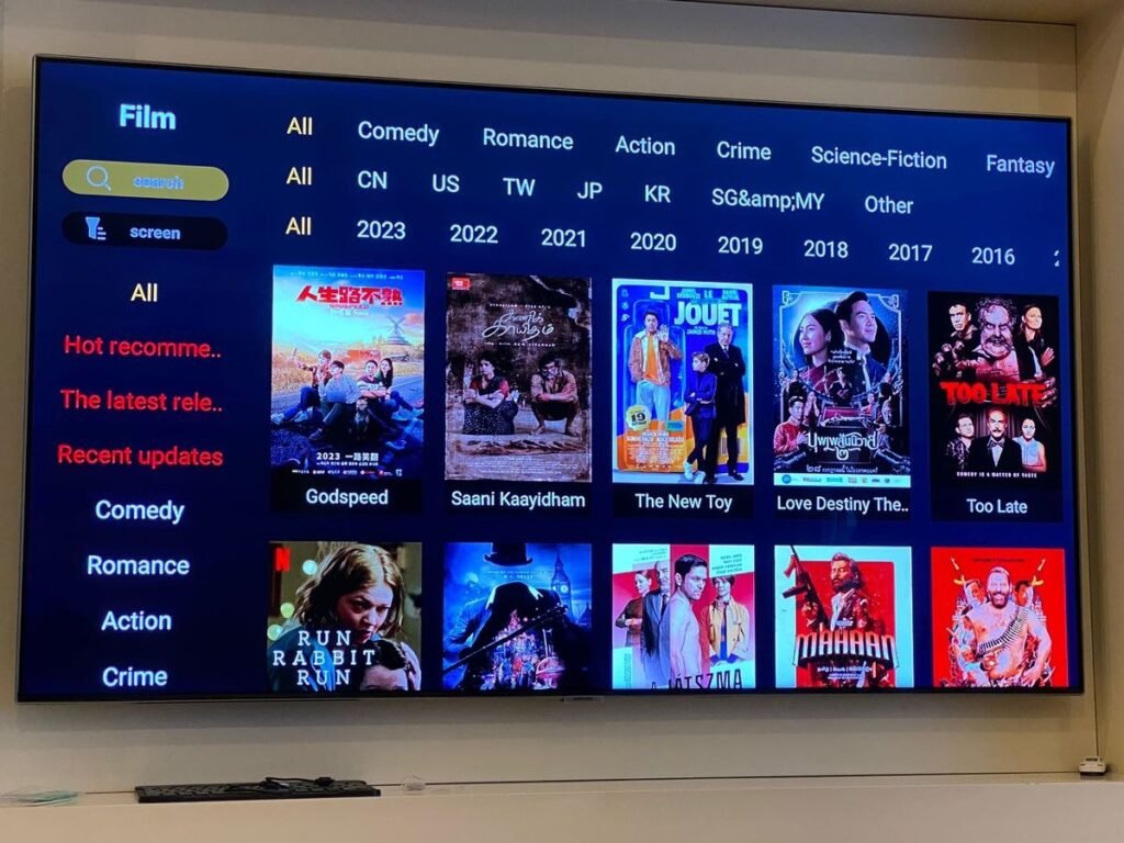 IPTV kaufen auf Smart TV mit Fernbedienung und HD Senderliste