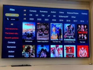 IPTV kaufen auf Smart TV mit Fernbedienung und HD Senderliste