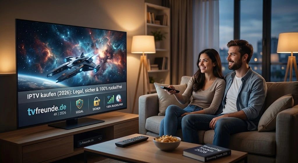 IPTV kaufen: Unser Testsieger für 2026 mit allen Sendern in 4K